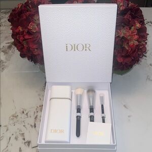 NIB Dior Backstage 3 piece Brush Collection